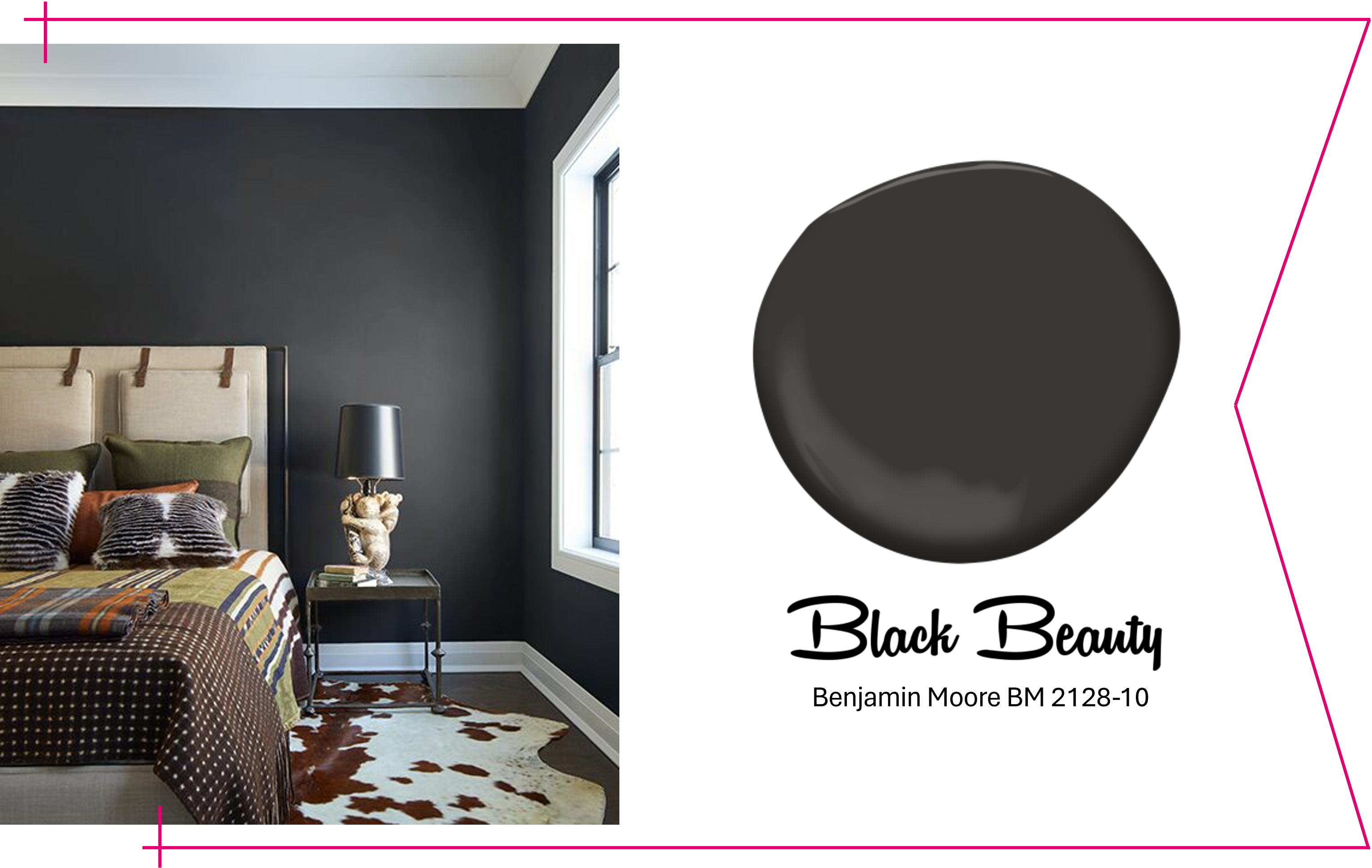 Bedroom Wall Paint Benjamin Moore Black Beauty BM 2128-10