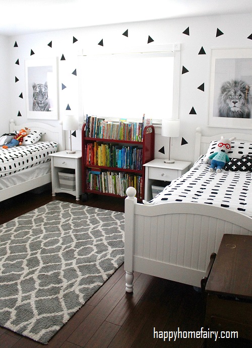 One Color in Shared Bedrooms