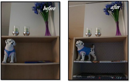DIY Bookcase - Furniture makeover personalizes each piece