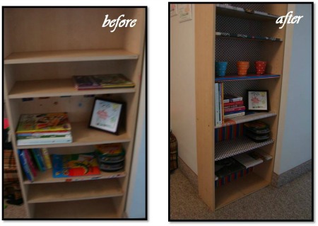 DIY Bookcase - From Boring to Awesome