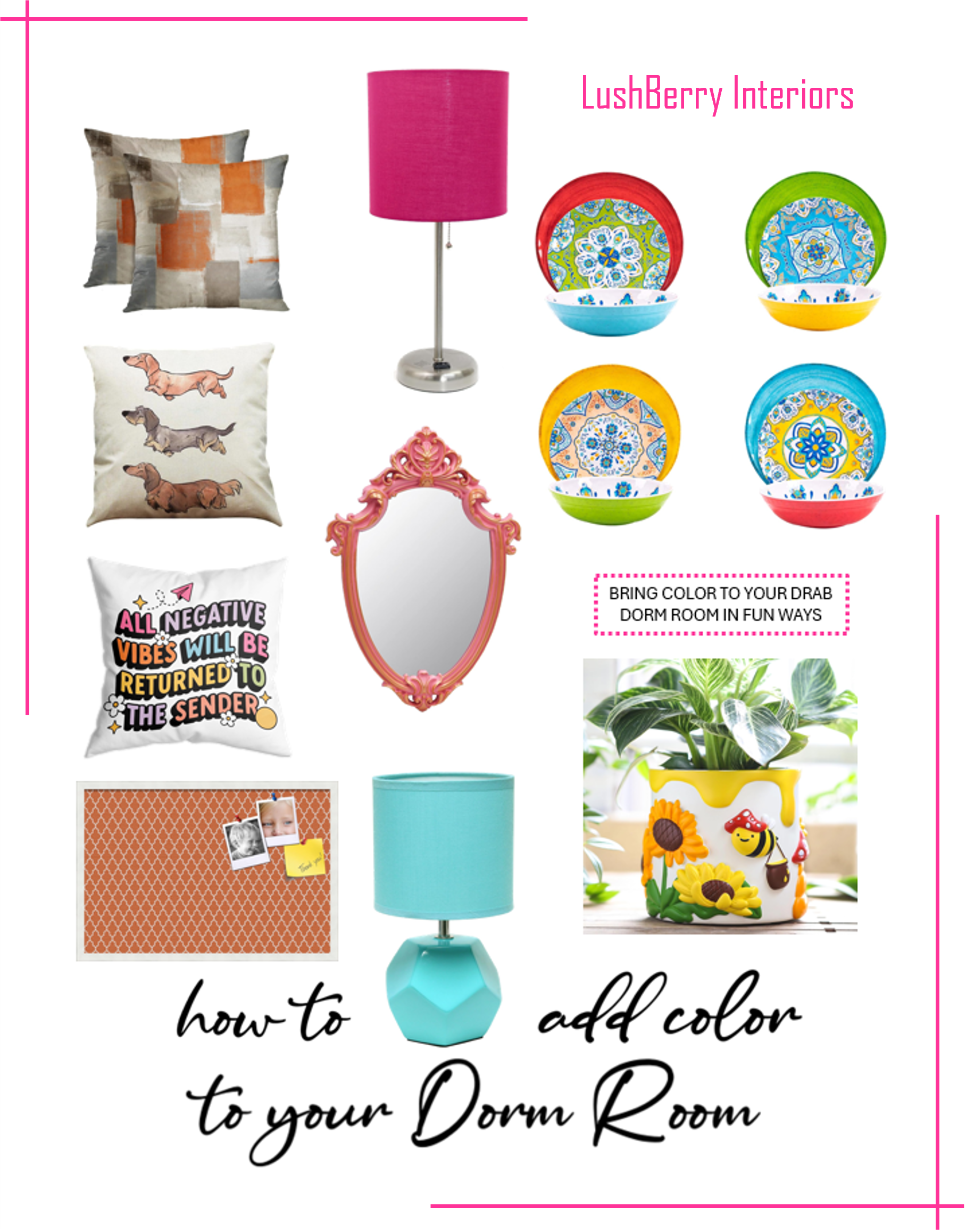 Dorm Room Bedding - Adding Color to your Drab Dorm Room