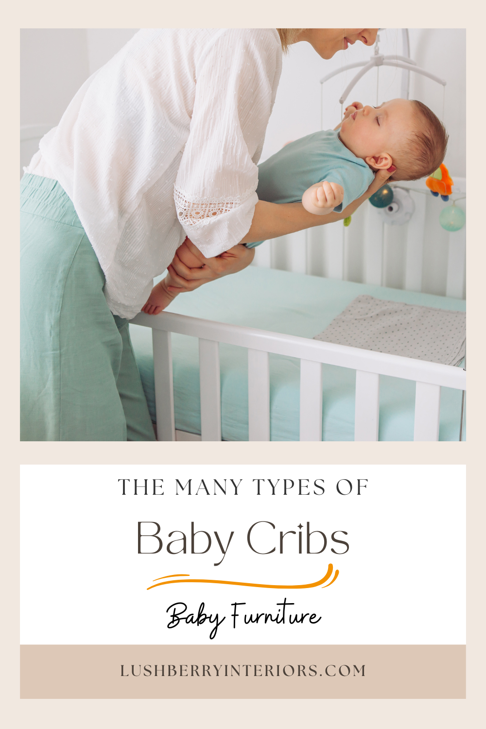 Choose from a variety of baby cribs