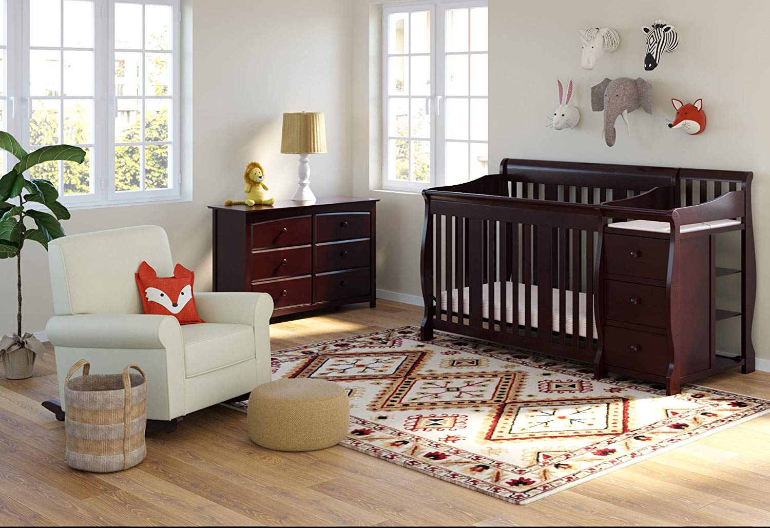 Storkcraft Portofino 4-in-1 Crib and Changer - Women's Choice Award 2018 & 2019