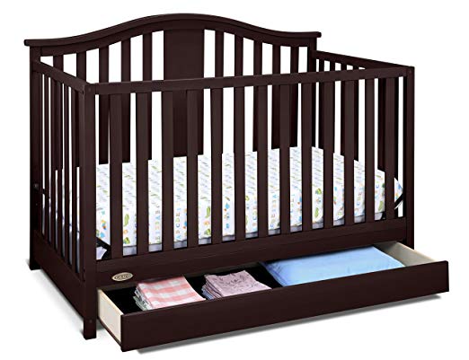 Graco Solano 4-in-1 Convertible Crib with Drawer