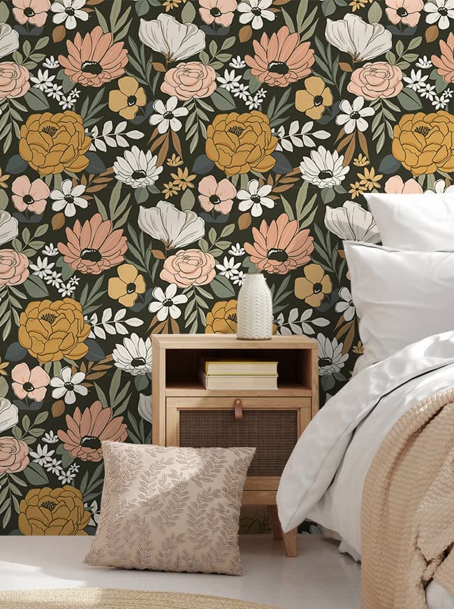 Dorm Room Ideas with Peel and Stick Wallpaper for Virtual E-design services