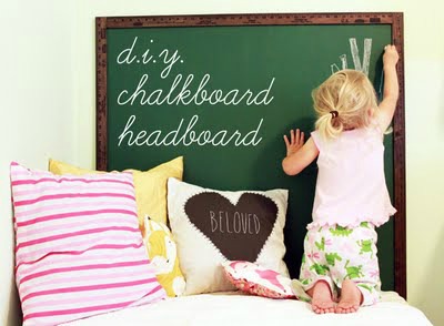 Chalkboard Headboard