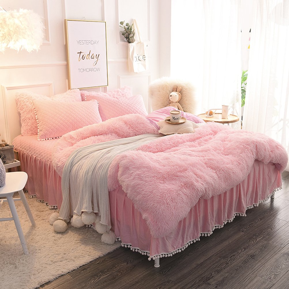 Luxury Plush Shaggy Duvet Cover Set