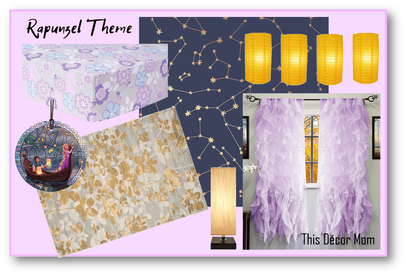 Rapunzel Mood Board