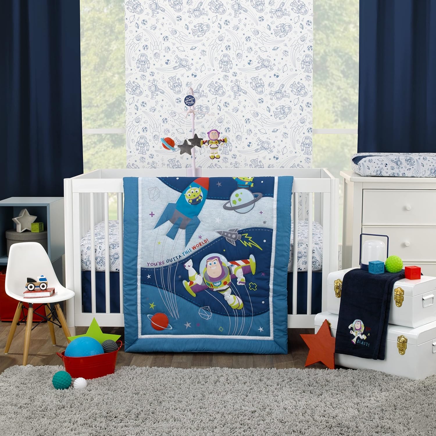 Bedroom Themes - Toy Story Crib Bedding