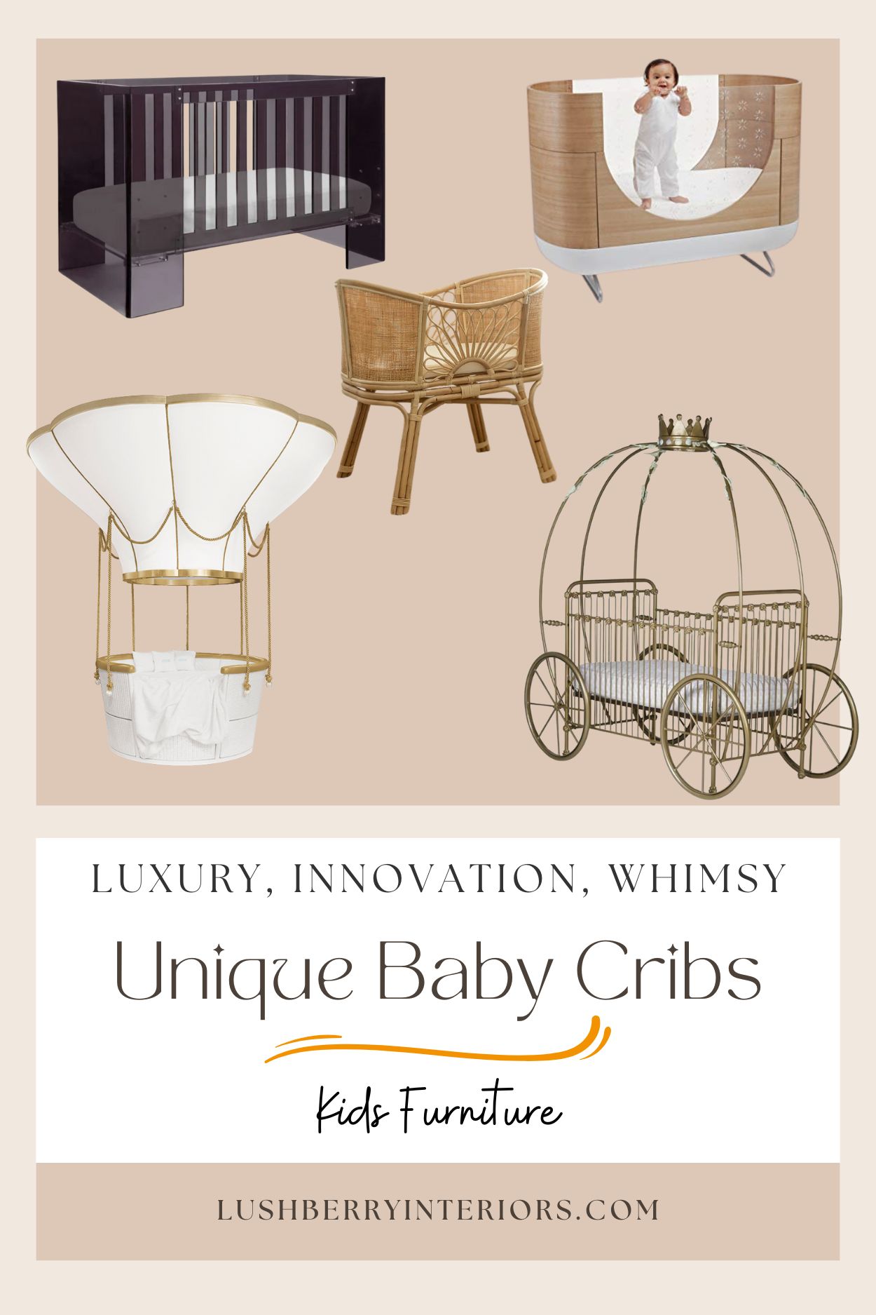 The Most Unique Baby Cribs for a Dreamy Nursery