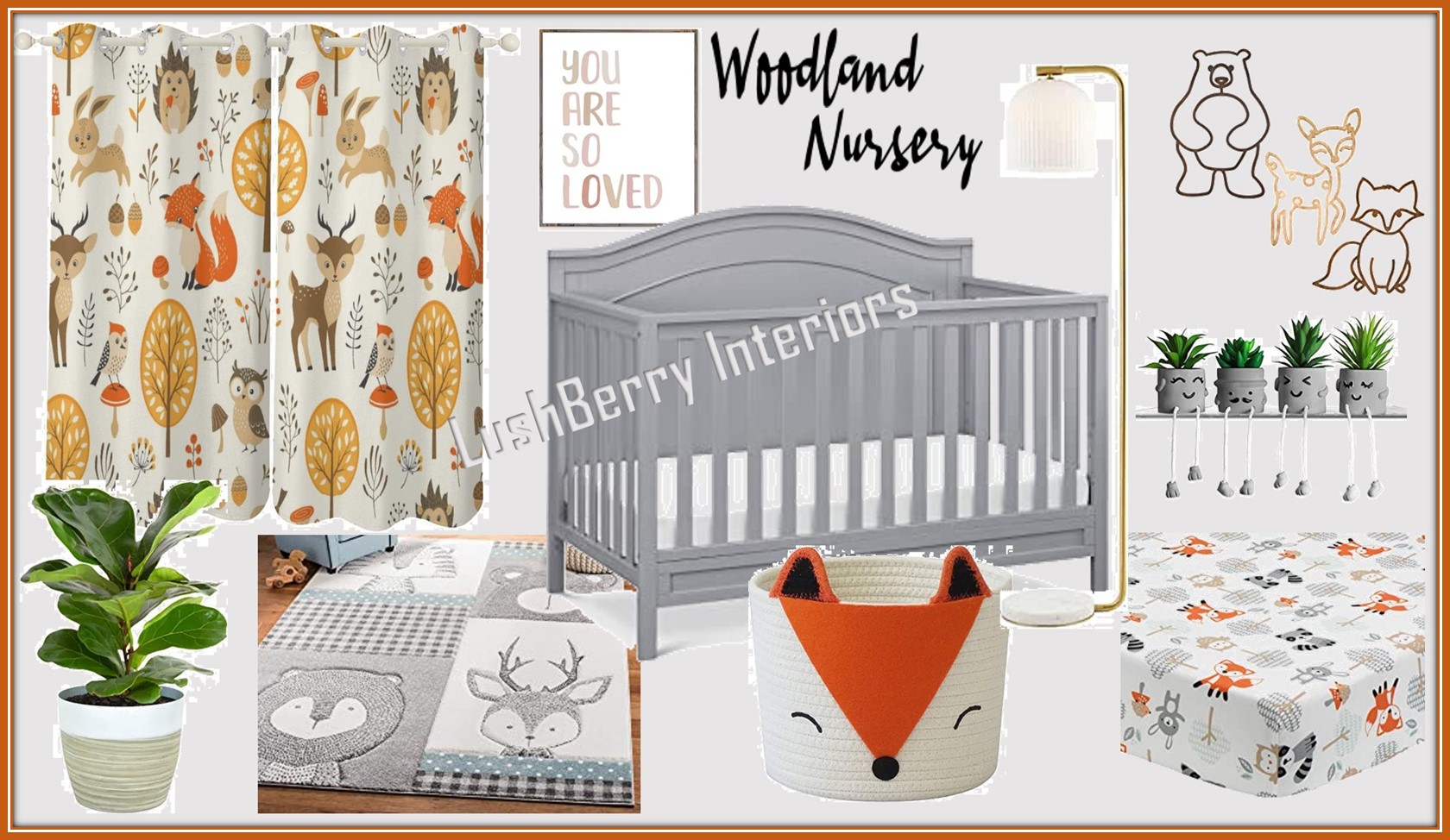 Woodland Nursery - Nursery Window Treatments