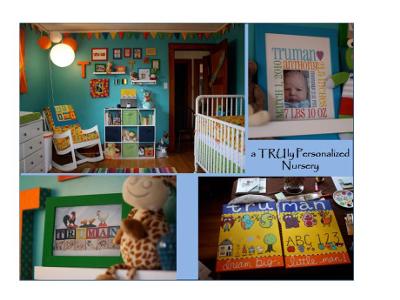 a TRUly personalized nursery