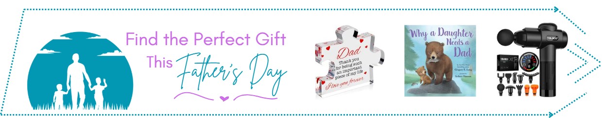 Fathers Day Gifts - Sitewide Header