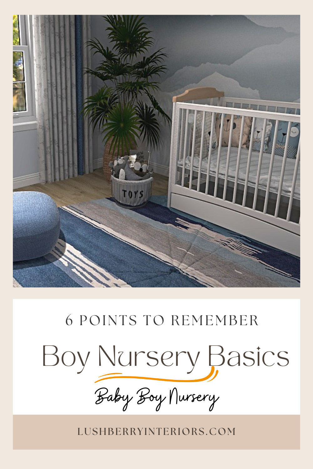 Boy Nursery Decorating Basics