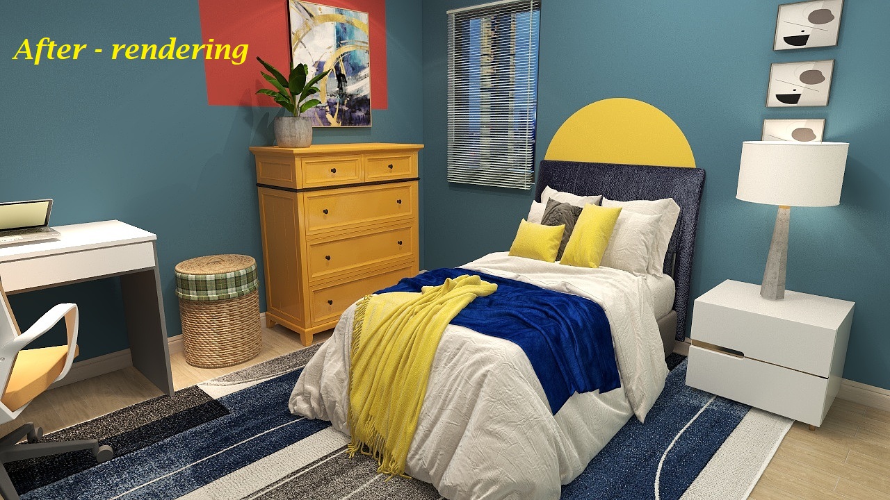 Minions Themed Bedroom Makeover for Young Boy's Bedroom
