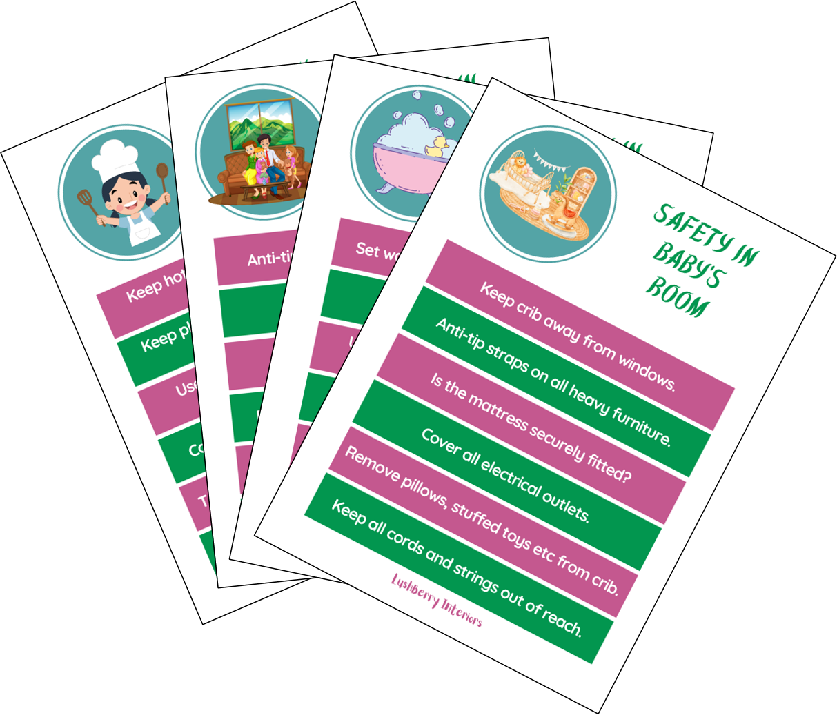 Baby Safety Ebook Printable Checklist
